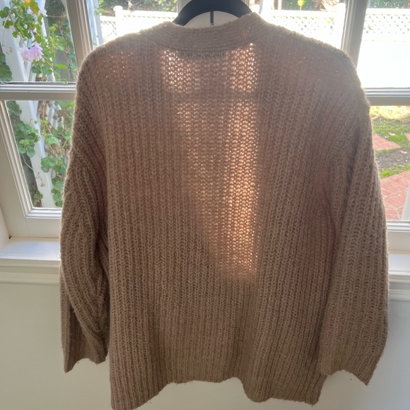 Jenni Kayne Cocoon Sweater Taupe - Picture 9 of 9
